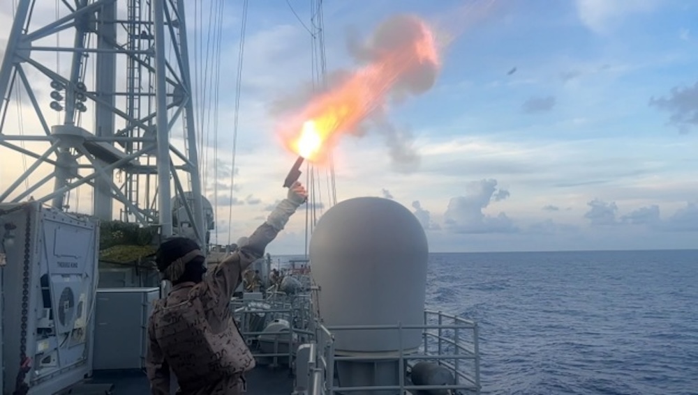 Joint patrol to deter piracy