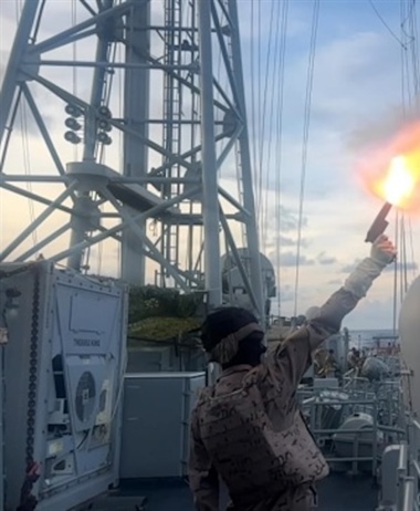 Joint patrol to deter piracy