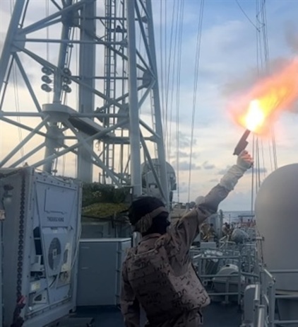 Joint patrol to deter piracy