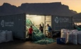 First fishing net recycling facility