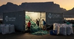 First fishing net recycling facility
