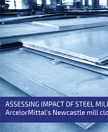 Assessing the impact of steel mill closure