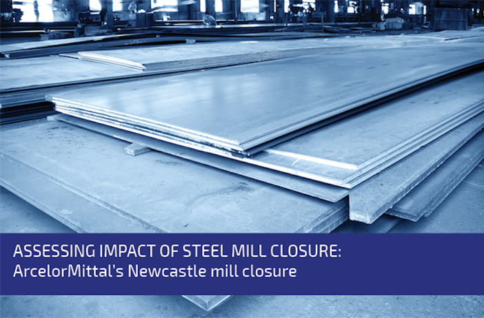 Assessing the impact of steel mill closure