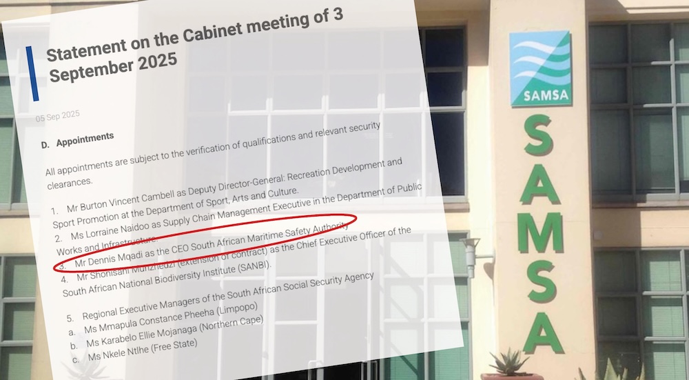 Cabinet names next CEO for SAMSA - again