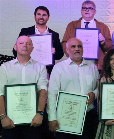 Celebrating achievements in the boatbuilding community