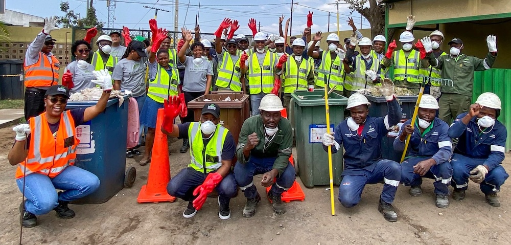 Cleaning up goes beyond the beaches