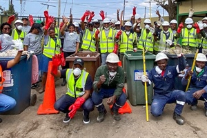 Cleaning up goes beyond the beaches