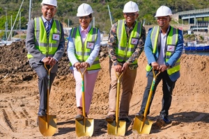 Announcing the arrival of a new waterfront