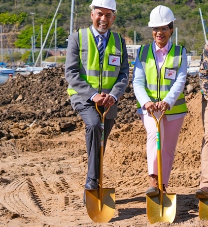 Announcing the arrival of a new waterfront