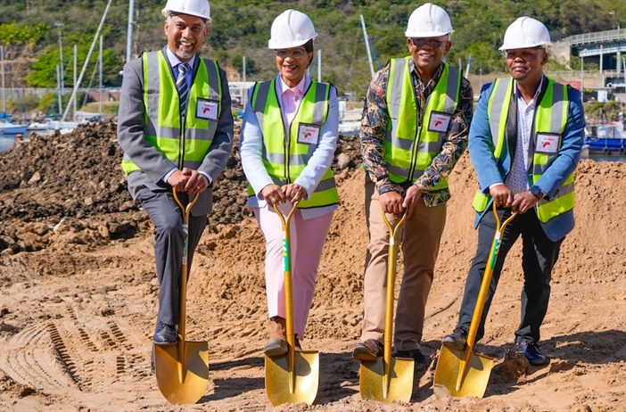 Announcing the arrival of a new waterfront