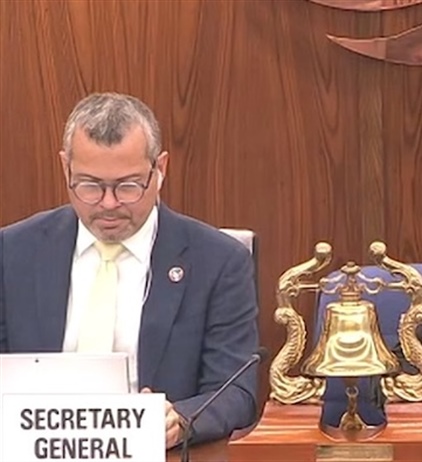 Recognised for leadership in global ocean governance