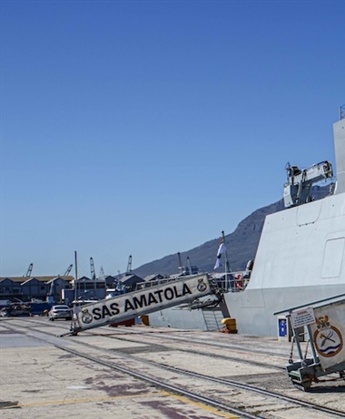 Frigate aims to boost naval significance for South Africa