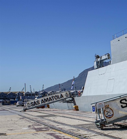 Frigate aims to boost naval significance for South Africa