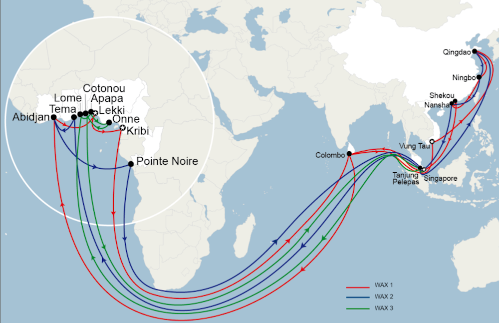 West Africa shipping service upgrades