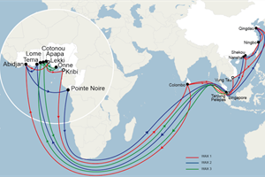 West Africa shipping service upgrades