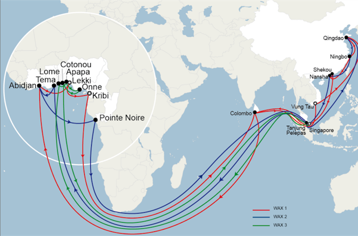 West Africa shipping service upgrades