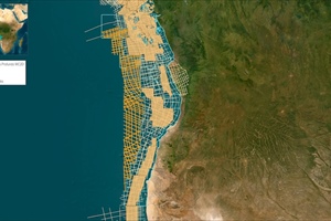 Deepwater survey to map unexplored area