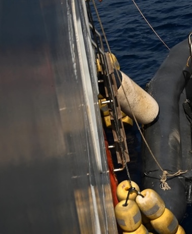 Unmanned system used in training exercise