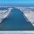 New container terminal receives first vessel