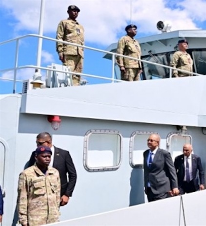 President onboard with Mauritius Day celebrations
