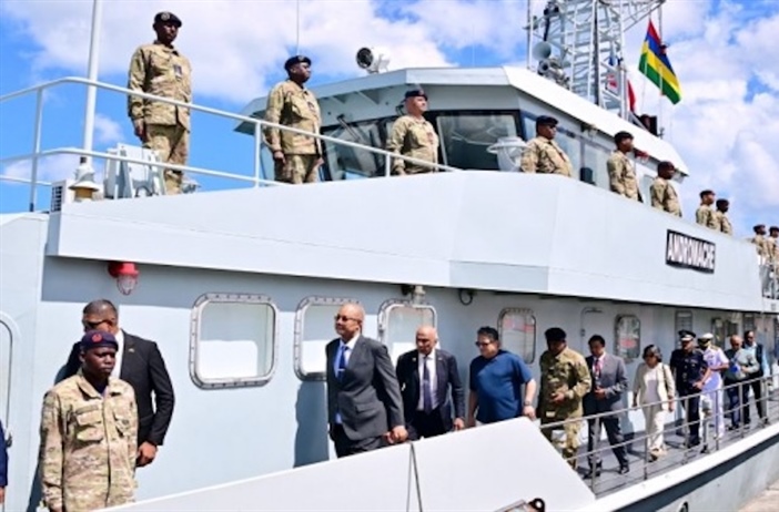 President onboard with Mauritius Day celebrations