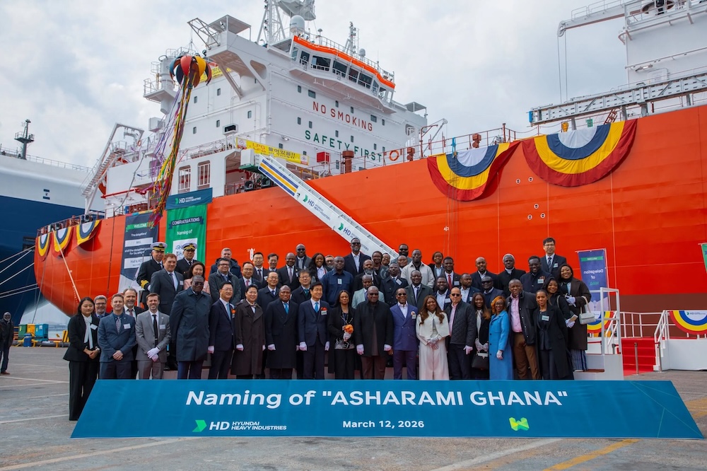 New LPG carrier to expand capacity for Ghana