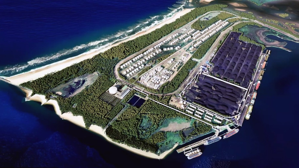 LNG import terminal milestone signed