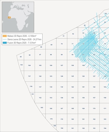 Offshore reprocessing project to assess hydrocarbon potential