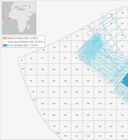Offshore reprocessing project to assess hydrocarbon potential