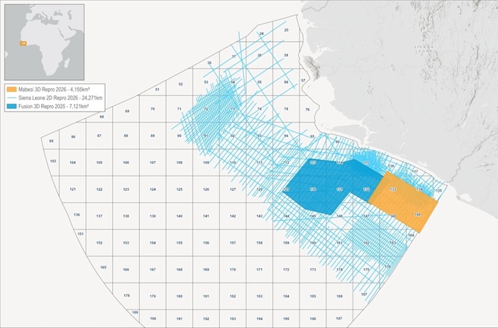 Offshore reprocessing project to assess hydrocarbon potential