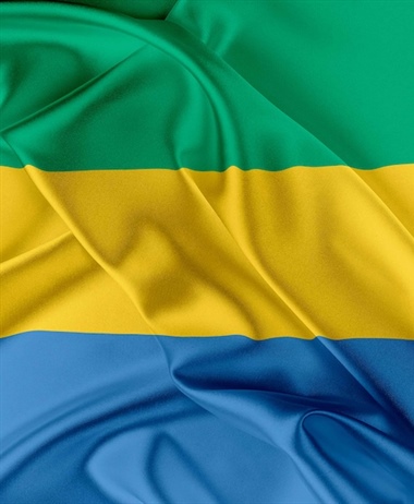 Gabon takes control of its flag