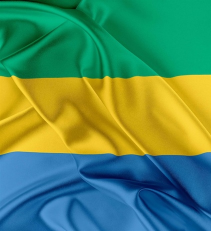 Gabon takes control of its flag