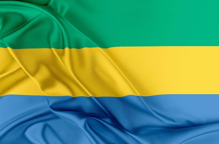 Gabon takes control of its flag