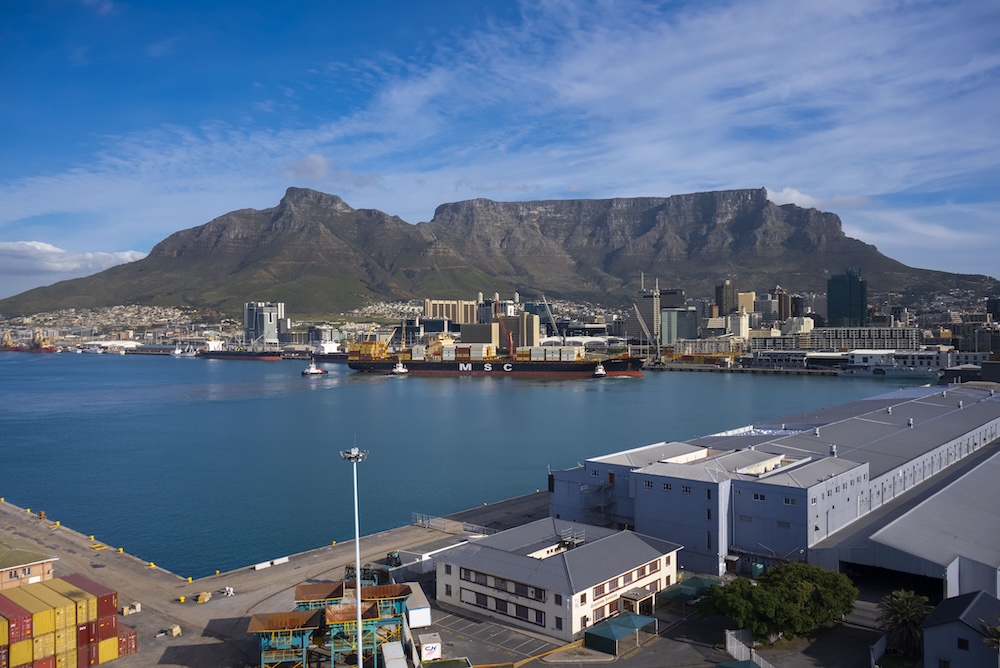 Port gains recorded for Cape Town