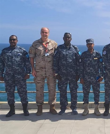 Engaging to improve maritime security in Somalia