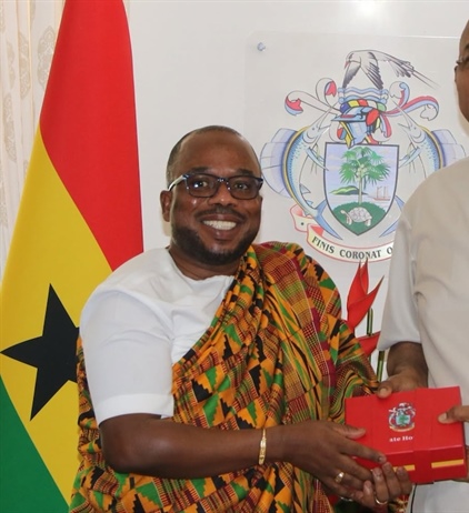 Blue economy tops discussions between Seychelles and Ghana