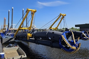 New dredger for mining operation