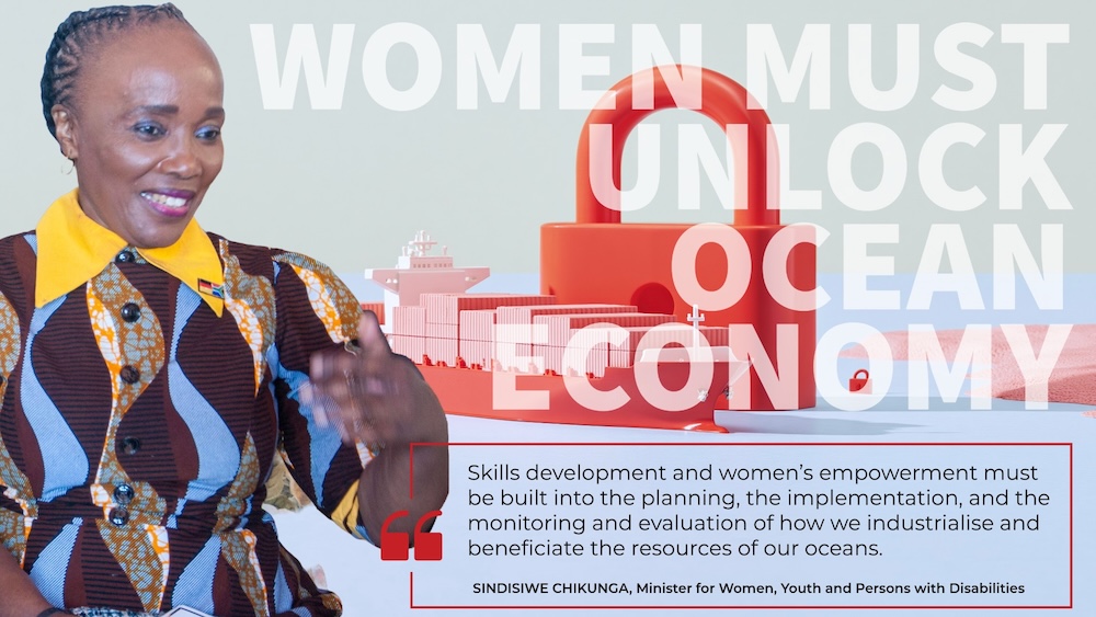Women must be central to unlocking the ocean economy