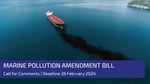 Comments invited on marine pollution legislation