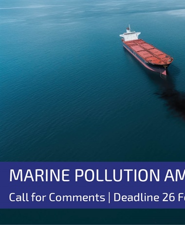 Comments invited on marine pollution legislation