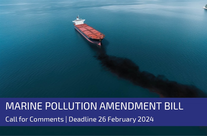 Comments invited on marine pollution legislation