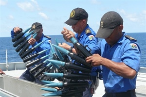 Navy under fire for detonations