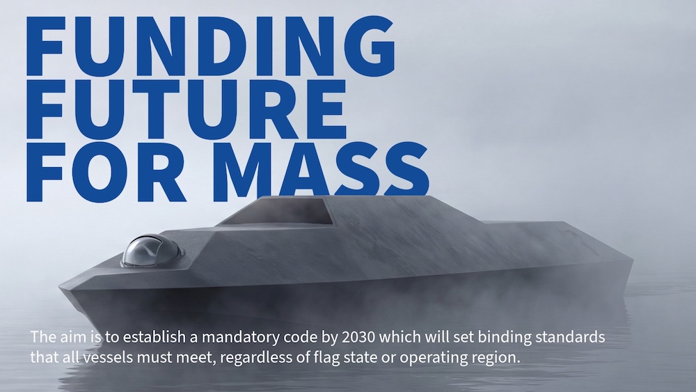 Gathering data to pursue global rules for autonomous vessels