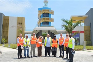 Port visit highlights importance of infrastructure investment to remain competitive