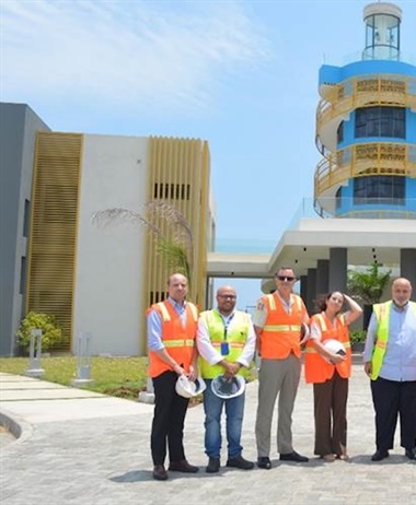 Port visit highlights importance of infrastructure investment to remain...