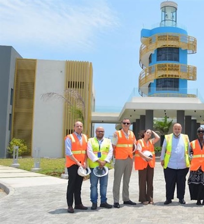Port visit highlights importance of infrastructure investment to remain...