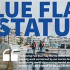 Blue Flag status for waterfront marina