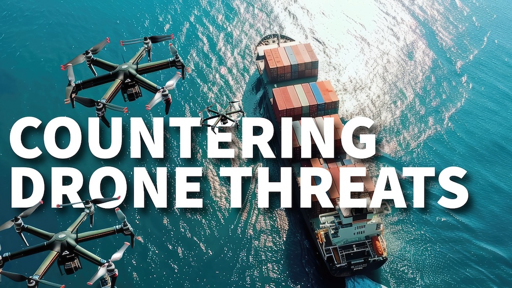 Is there a future for counter-drone technology on merchant ships?