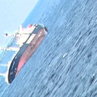 Fertilizer spills from stricken vessel