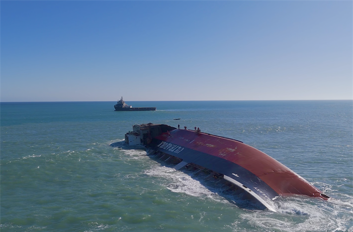 Work to stabilise wreck continues ahead of new tender for full wreck...